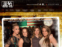 Tablet Screenshot of bourbonjacks.com